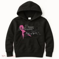 Breast Cancer Happy Halloween Skeleton Kids Hoodie thumb 0