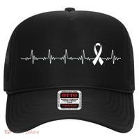 Breast Cancer Heartbeat Pulse Hat thumb 0