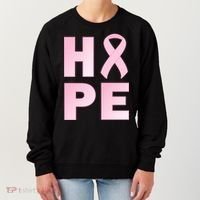 Breast Cancer Hope Fight Logo Women's Sweatshirt thumb 0