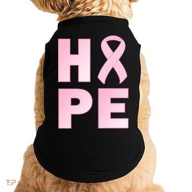 Breast Cancer Hope Fight Logo Doggie Tank