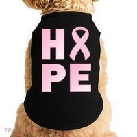 Breast Cancer Hope Fight Logo Doggie Tank thumb 0