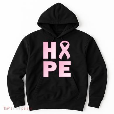 Breast Cancer Hope Fight Logo Hoodie