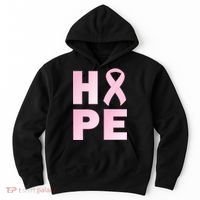 Breast Cancer Hope Fight Logo Hoodie thumb 0