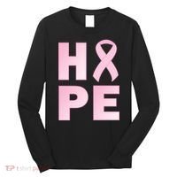 Breast Cancer Hope Fight Logo Long Sleeve Shirt thumb 0