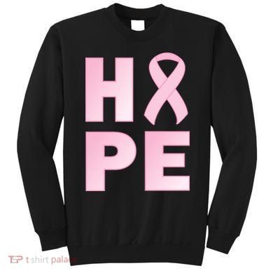 Breast Cancer Hope Fight Logo Sweatshirt