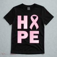 Breast Cancer Hope Fight Logo T-Shirt thumb 5
