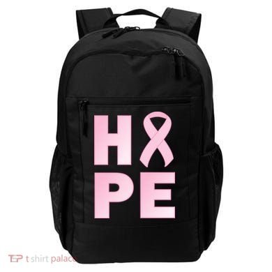 Breast Cancer Hope Fight Logo Backpack