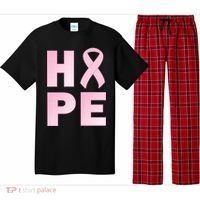 Breast Cancer Hope Fight Logo Pajama Set thumb 0