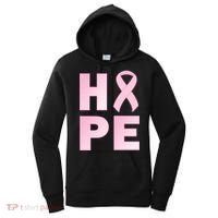 Breast Cancer Hope Fight Logo Women's Hoodie thumb 0