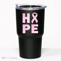 Breast Cancer Hope Fight Logo Tumbler thumb 0