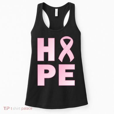 Breast Cancer Hope Fight Logo Women's Tank Top
