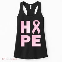 Breast Cancer Hope Fight Logo Women's Tank Top thumb 0