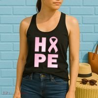 Breast Cancer Hope Fight Logo Women's Tank Top thumb 2