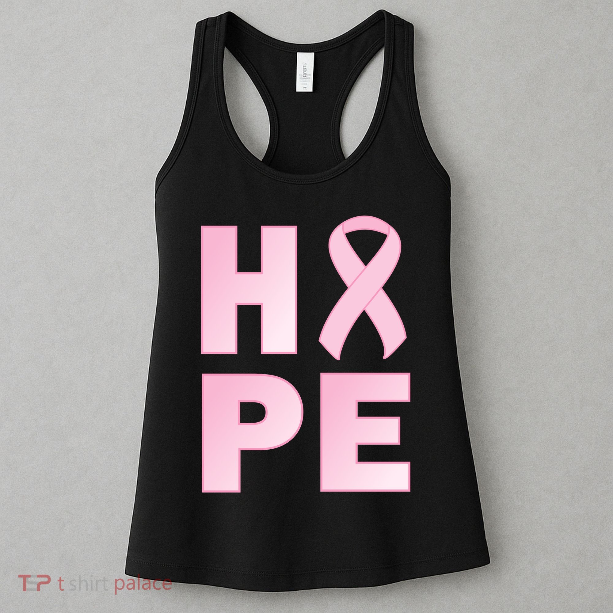 Breast Cancer Hope Fight Logo Women's Tank Top