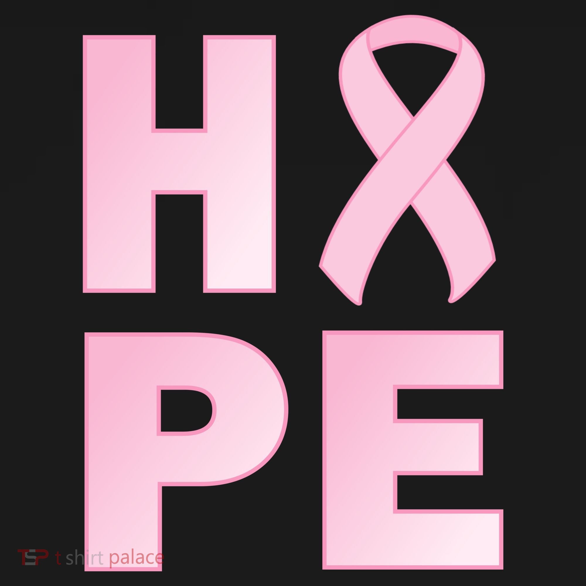 Breast Cancer Hope Fight Logo Women's Tank Top
