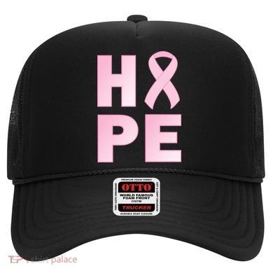 Breast Cancer Hope Fight Logo Hat