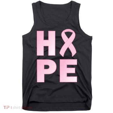 Breast Cancer Hope Fight Logo Tank Top