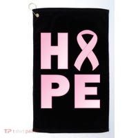 Breast Cancer Hope Fight Logo Golf Towel thumb 0