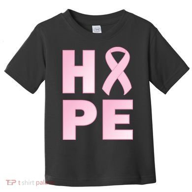 Breast Cancer Hope Fight Logo Toddler T-Shirt