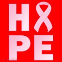 Breast Cancer Hope Fight Logo Santa Hat thumb 1