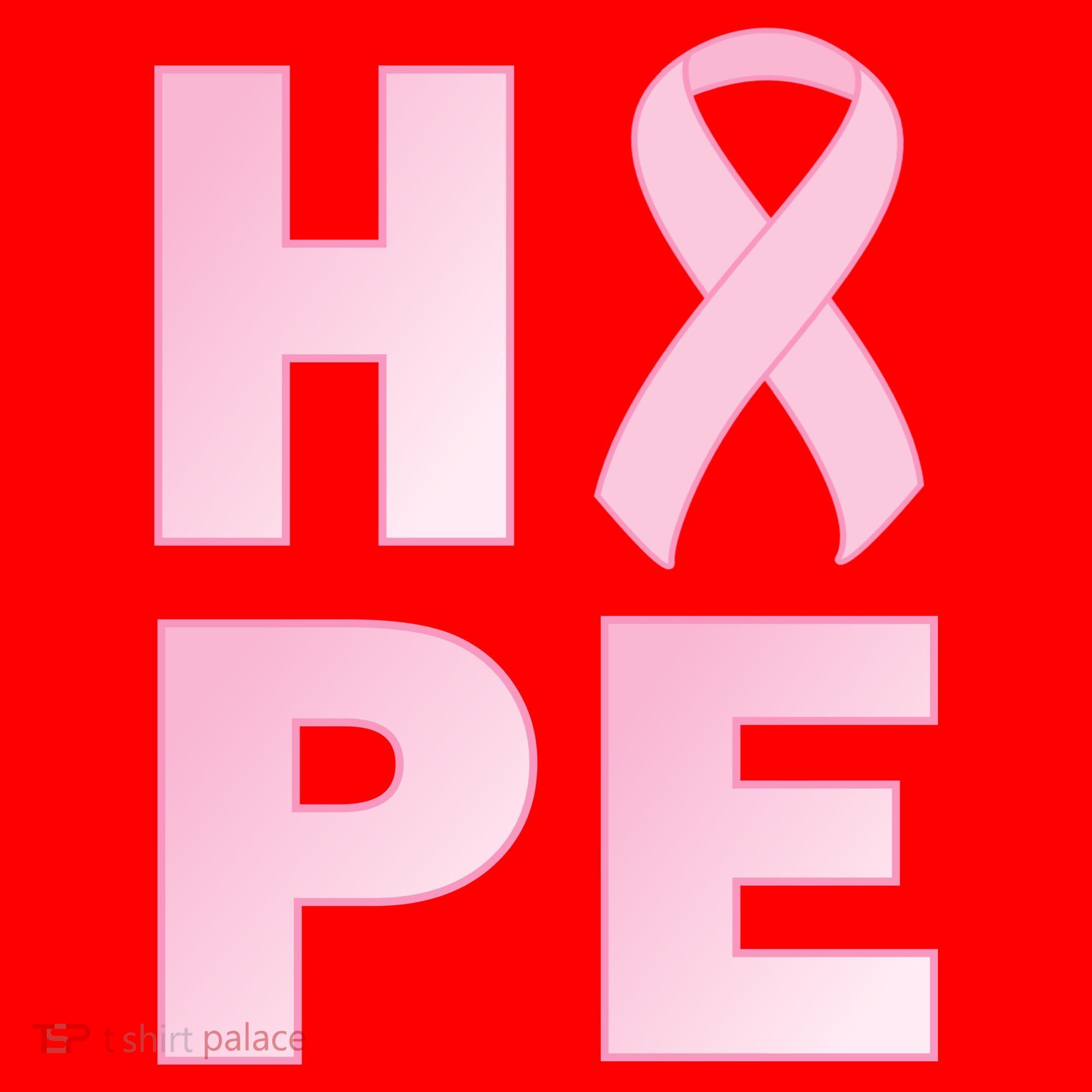 Breast Cancer Hope Fight Logo Santa Hat