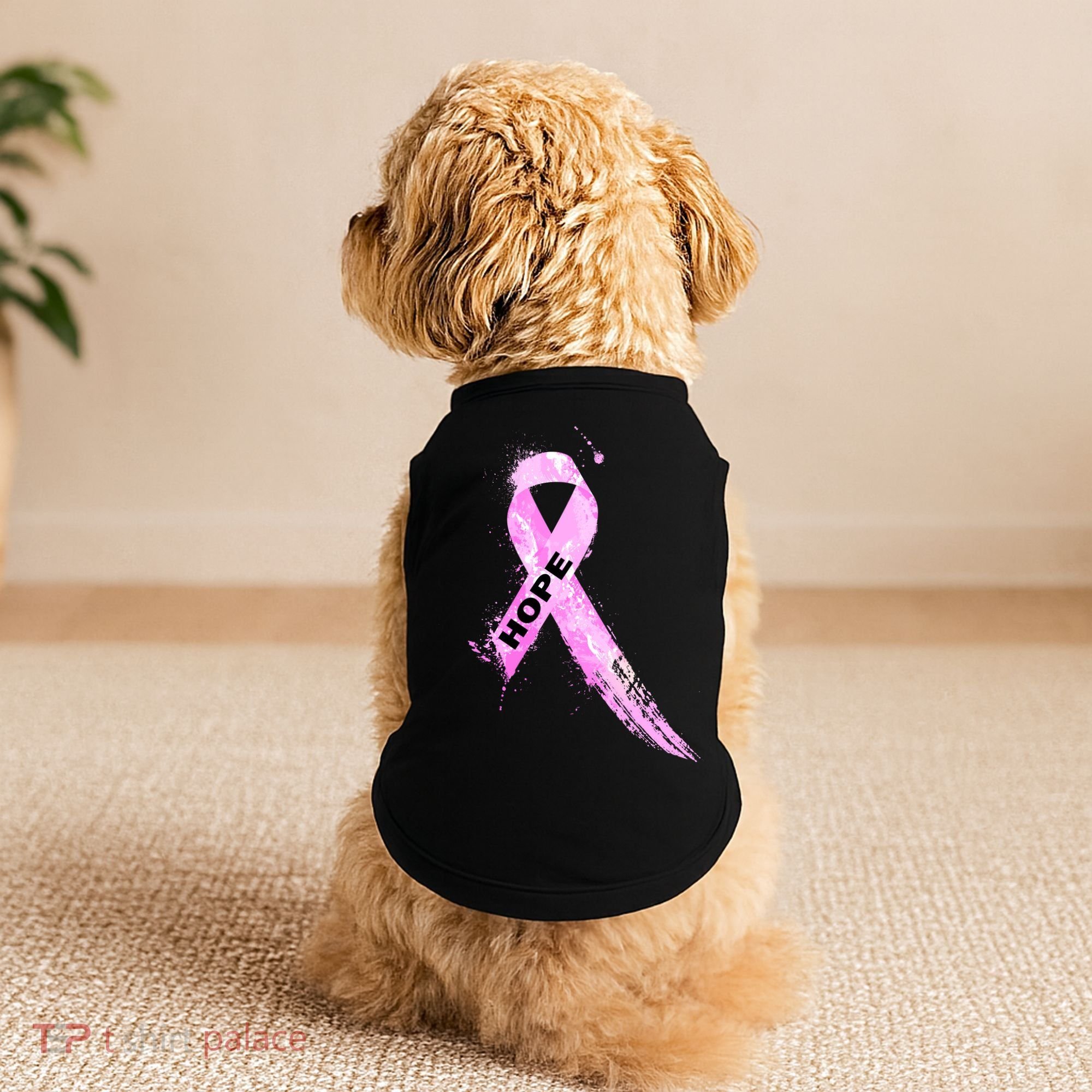 Breast Cancer Hope Ribbon Doggie Tank
