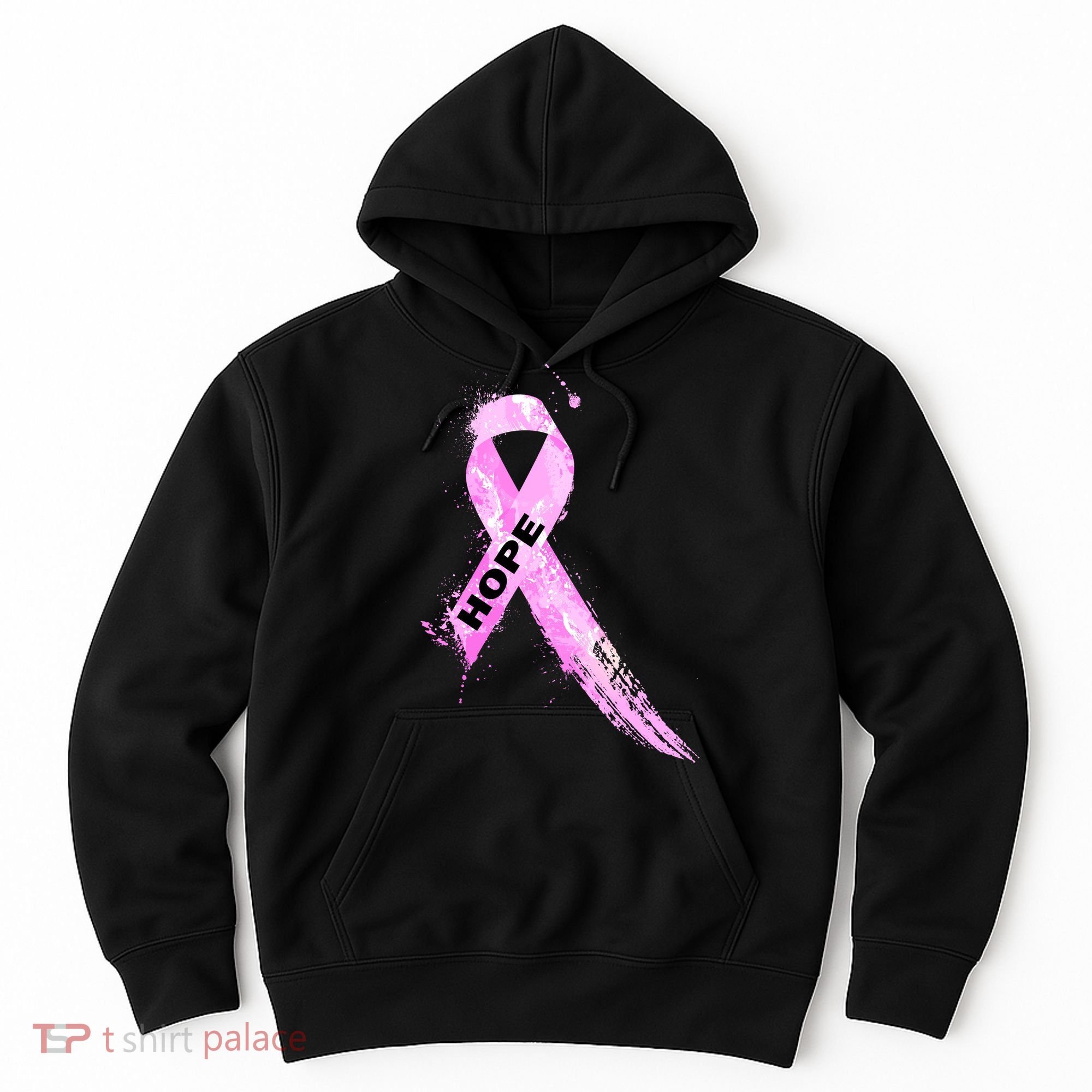 Breast Cancer Hope Ribbon Hoodie