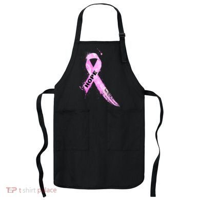Breast Cancer Hope Ribbon Apron