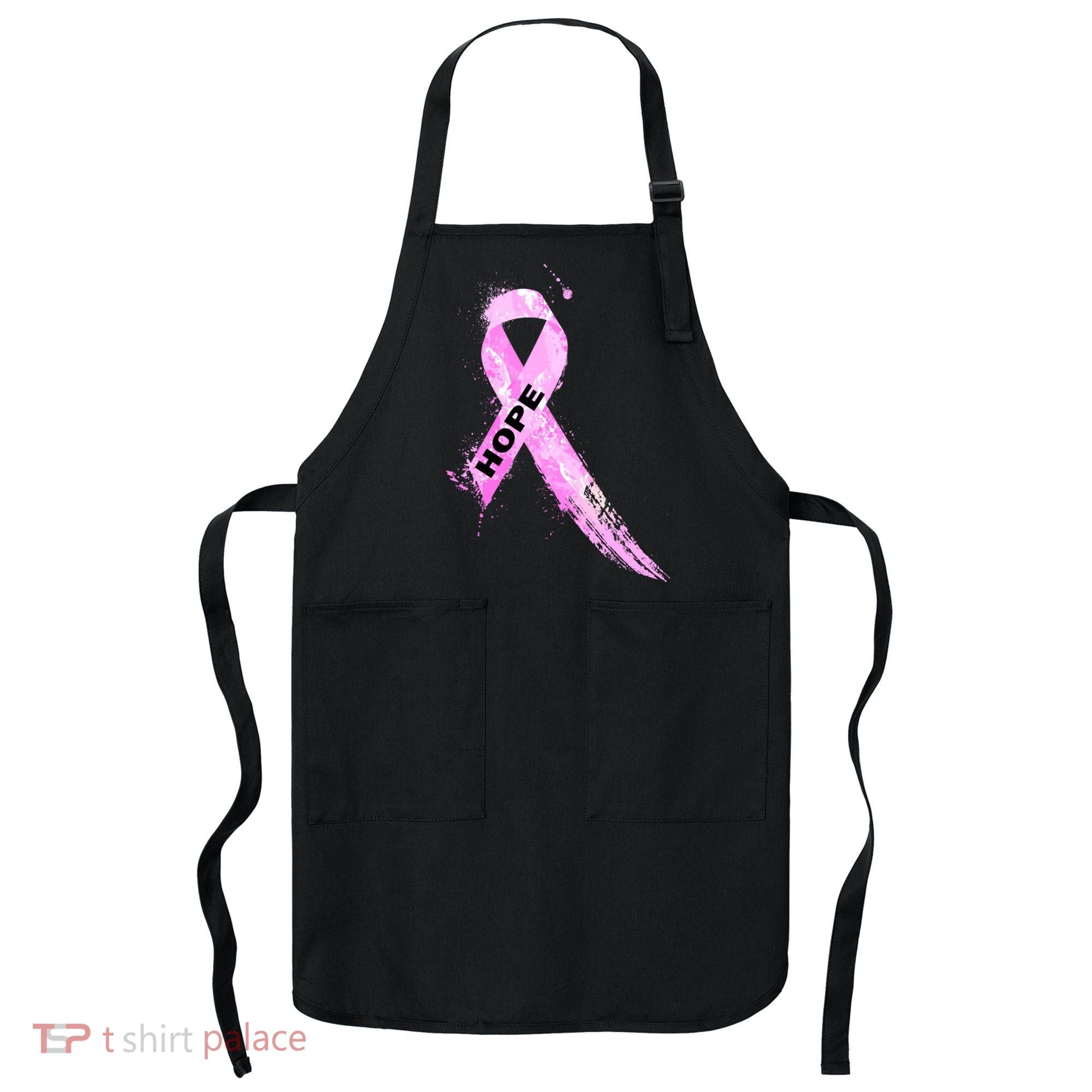 Breast Cancer Hope Ribbon Apron