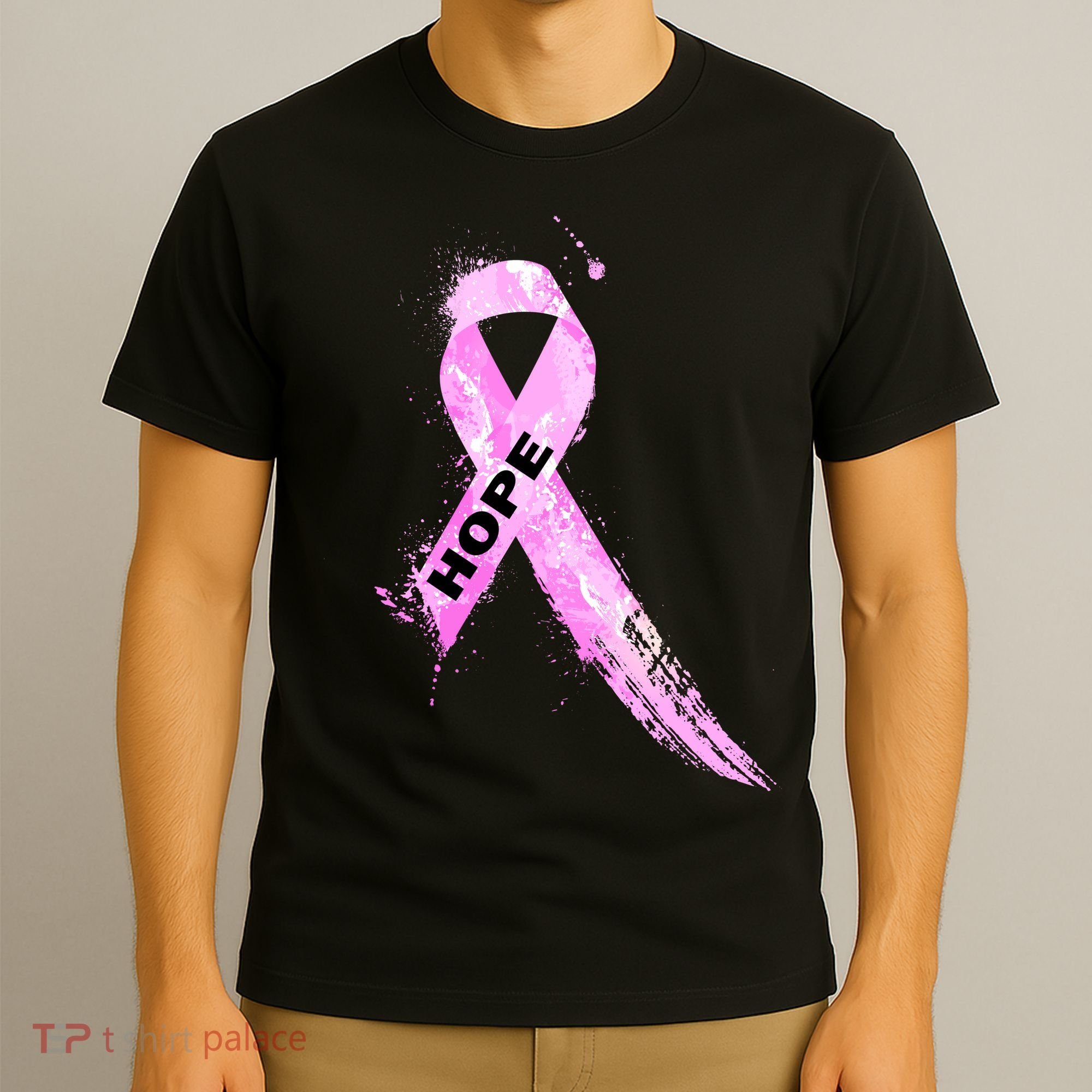 Breast Cancer Hope Ribbon T-Shirt