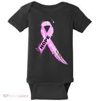 Breast Cancer Hope Ribbon Baby Bodysuit thumb 0