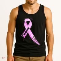 Breast Cancer Hope Ribbon Tank Top thumb 3