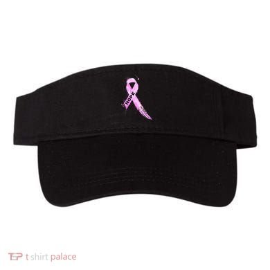 Breast Cancer Hope Ribbon Visor