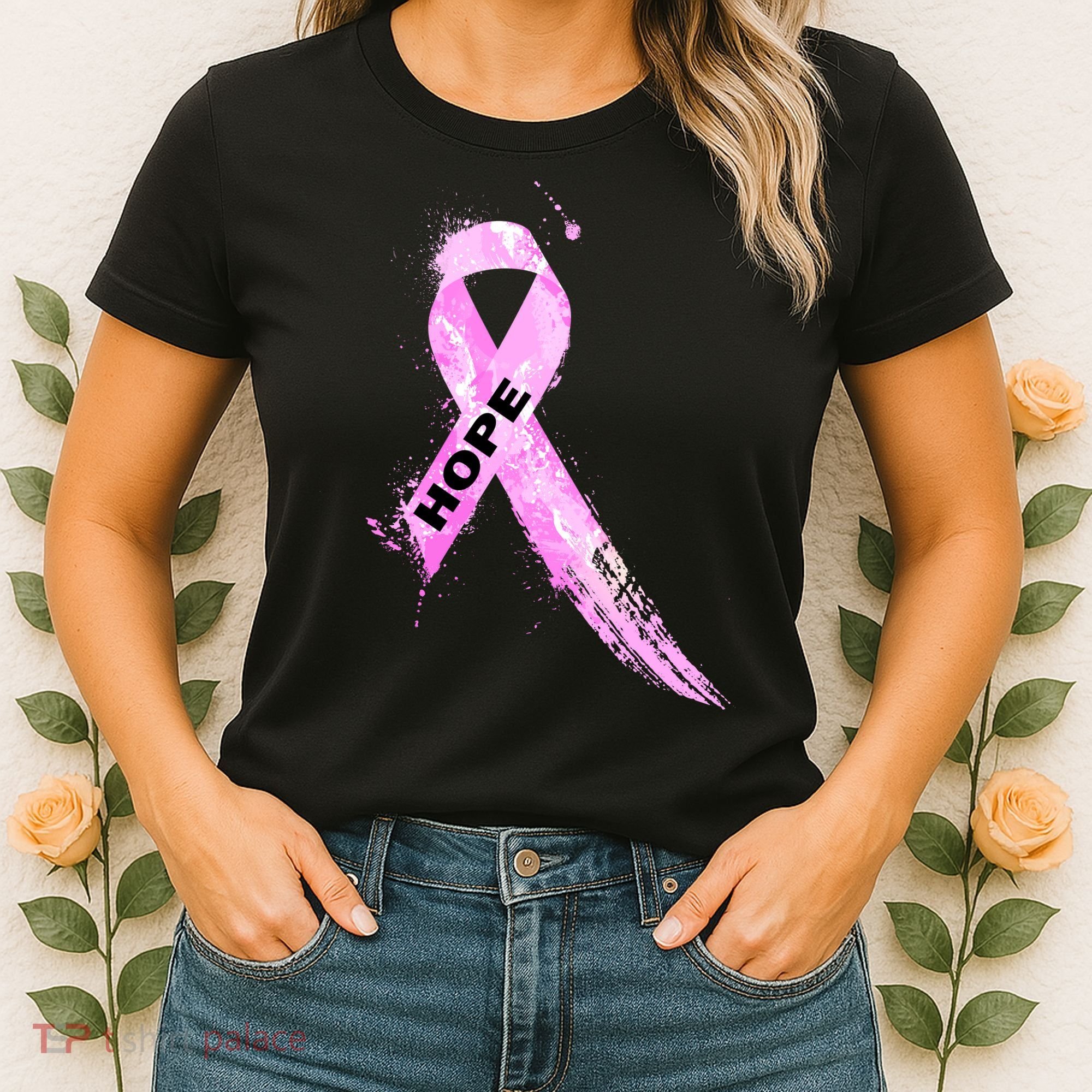 Breast Cancer Hope Ribbon Women's T-Shirt