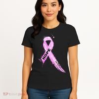Breast Cancer Hope Ribbon Women's T-Shirt thumb 4