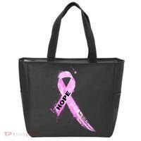 Breast Cancer Hope Ribbon Tote Bag thumb 0