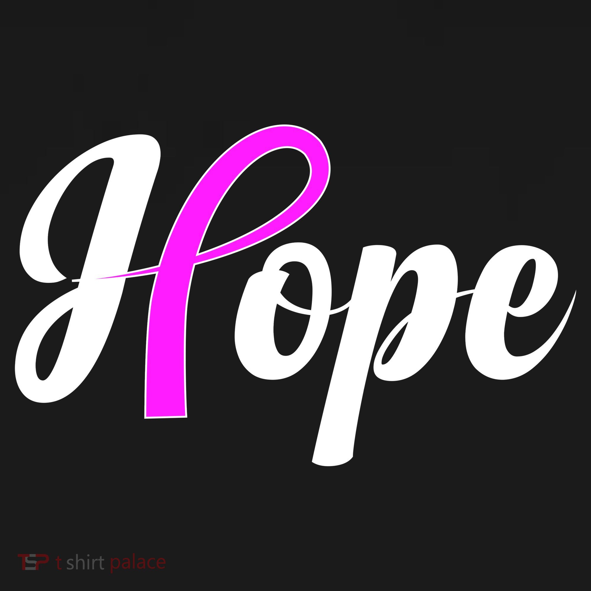 Breast Cancer Hope Ribbon Tribute Logo Apron