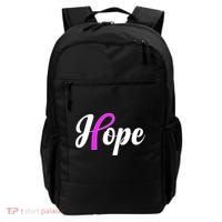 Breast Cancer Hope Ribbon Tribute Logo Backpack thumb 0