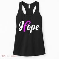 Breast Cancer Hope Ribbon Tribute Logo Women's Tank Top thumb 0
