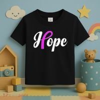 Breast Cancer Hope Ribbon Tribute Logo Toddler T-Shirt thumb 3