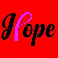 Breast Cancer Hope Ribbon Tribute Logo Santa Hat thumb 1