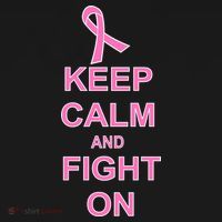 Breast Cancer Keep Calm And Fight On Doggie Tank thumb 4