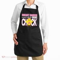 Breast Cancer Messed With The Wrong Chick Apron thumb 2