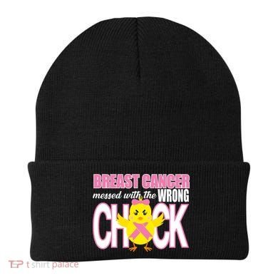 Breast Cancer Messed With The Wrong Chick Beanie