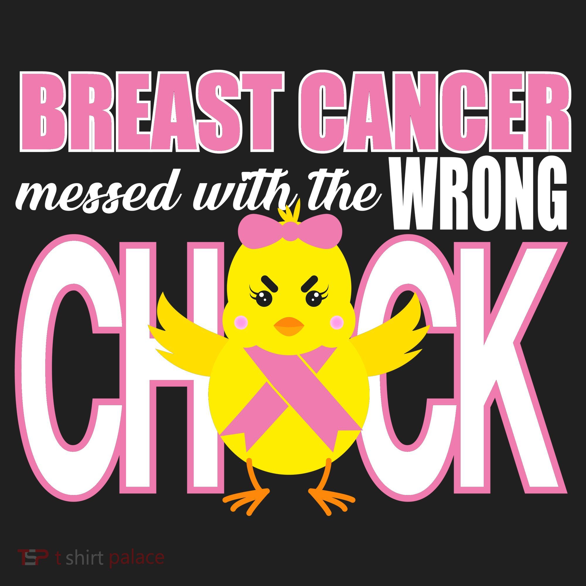 Breast Cancer Messed With The Wrong Chick Tumbler