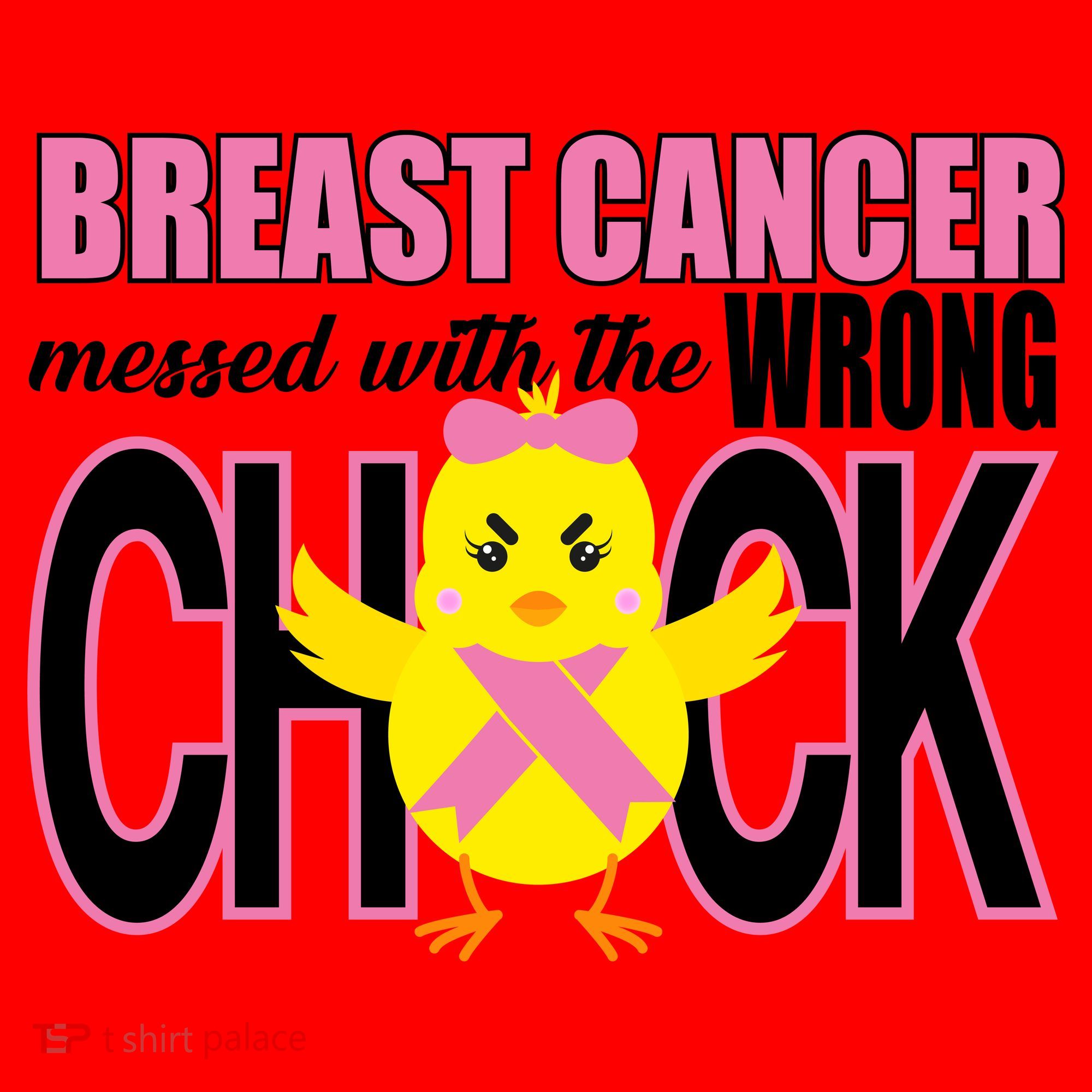 Breast Cancer Messed With The Wrong Chick Santa Hat