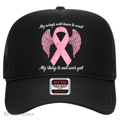 Breast Cancer My Wings Will Have To Wait Hat