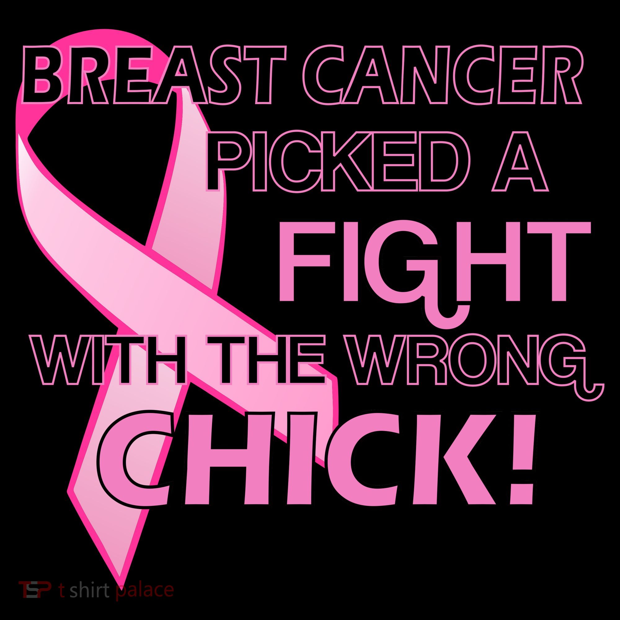 Breast Cancer Picked The Wrong Chick Coffee Mug