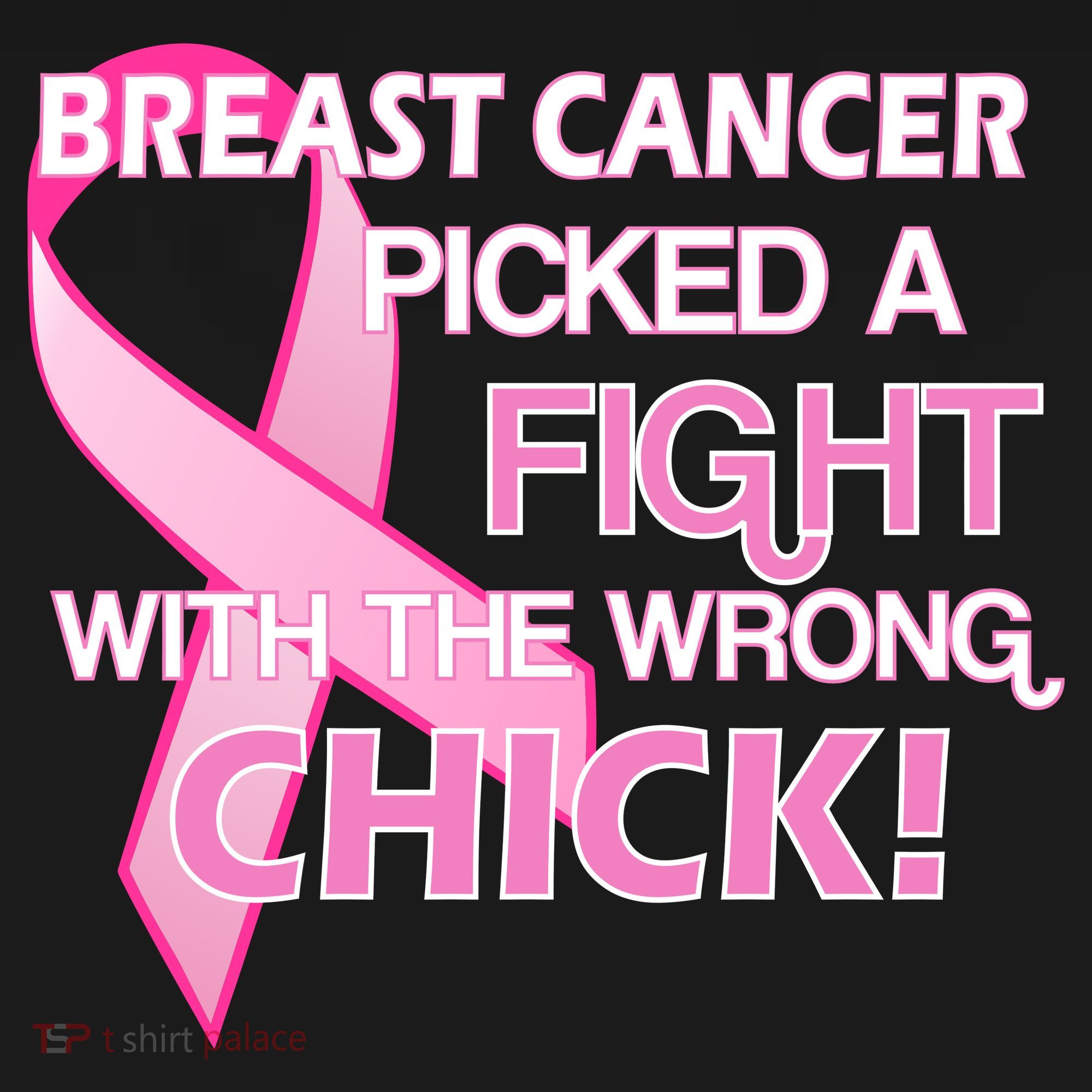 Breast Cancer Picked The Wrong Chick Mousepad