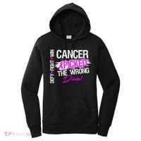 Breast Cancer Picked The Wrong Diva Women's Hoodie thumb 0